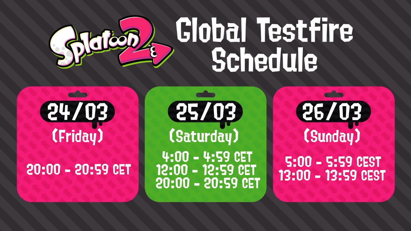 Splatoon 2 Global Testfire beta